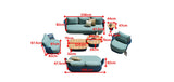 Aio 7 Seat Conversation Sofa Set
