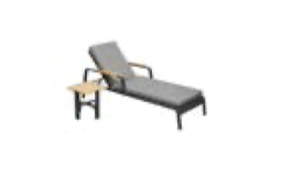 Visconti Sun Lounger with Side Table