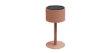 Luna Solar Outdoor Table Light Orange