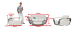 Onda Conversation Sofa Set White