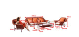Lisboa 5 Seat Conversation Sofa Set