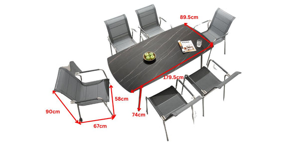 Pioneer 2.0 6-Seat Dining Set