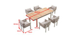 Borromeo 6 Seat Dining Set