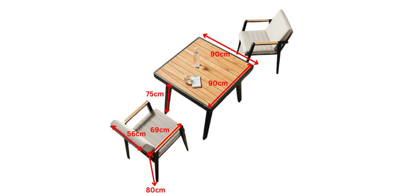 Emoti 4 Seat Dining Set