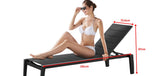 Emoti Sun Lounger with Padding