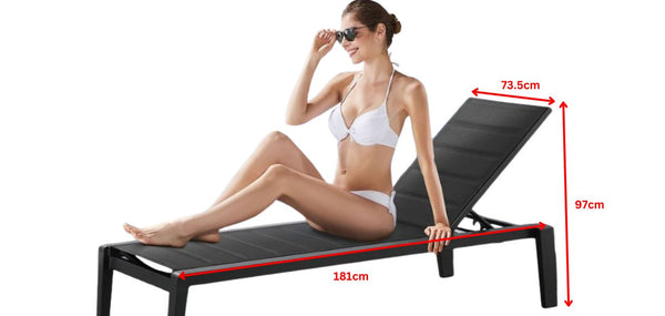 Emoti Sun Lounger with Padding