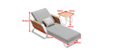 Wing Sun Lounger & Side Table