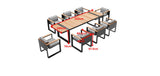 Cambusa 8 Seat Dining Set Black