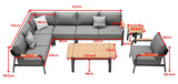 Visconti 6+1 Corner Sofa Lounge