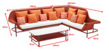 Lisboa 5 Seat L-Shape Sofa Set