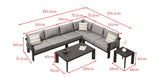 Ligo L-Shape Sofa Set