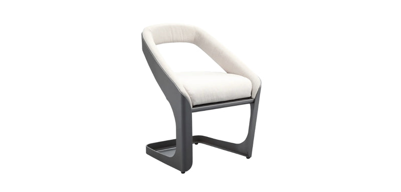 Обеденный стул Onda, серый каркас 