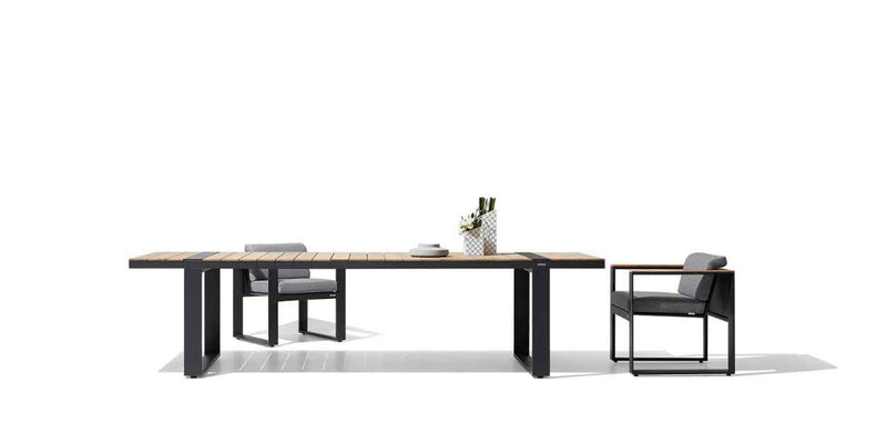 Cambusa 8 Seat Dining Set Black