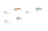 Nofi 4 Seat Conversation Sofa Set
