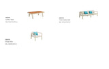 Nofi 5 Seat Conversation Sofa Set