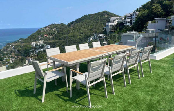 Nofi 2.0 10-Seat Dining Set (extendable Table)