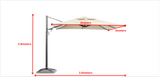 Lift Umbrella 3M*3M ( Polyester )