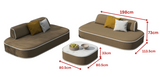 Olwen 4 Seat Conversation Sofa Set