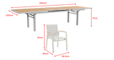 Nofi 2.0 10-Seat Dining Set (extendable Table)