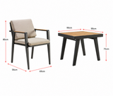 Emoti 4 Seat Dining Set