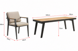 Emoti 6 Seat Dining Set