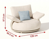 Calla 9 Seat Conversation Sofa Set Grey