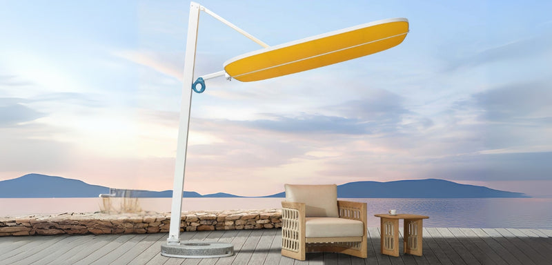 Tekno R Umbrella 2.05M*2.73M ( Acrylic ) Yellow