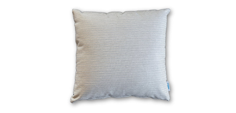 Throw Pillow White Dots
