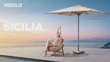 Зонт Sicilia 3,20м*3,20м (акриловая ткань)