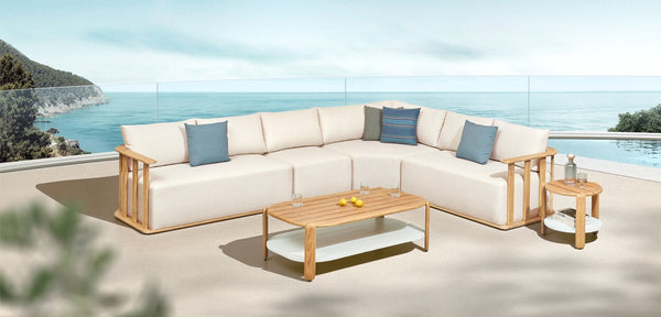 Pallisad 6 Seater L-Shape Sofa Set