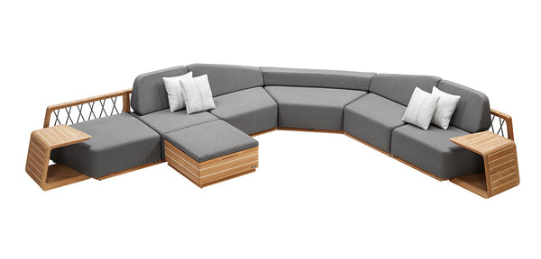 Armonia Large Sofa Lounge Grey