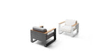 Cambusa 5 Seat Conversation Set Black