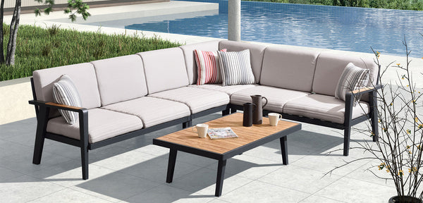 Emoti 6 Seat Corner Sofa Set