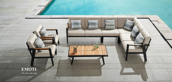 Emoti 8 Seat Sofa Lounge