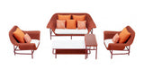 Lisboa 4 Seat Conversation Sofa Set