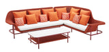 Lisboa 5 Seat L-Shape Sofa Set