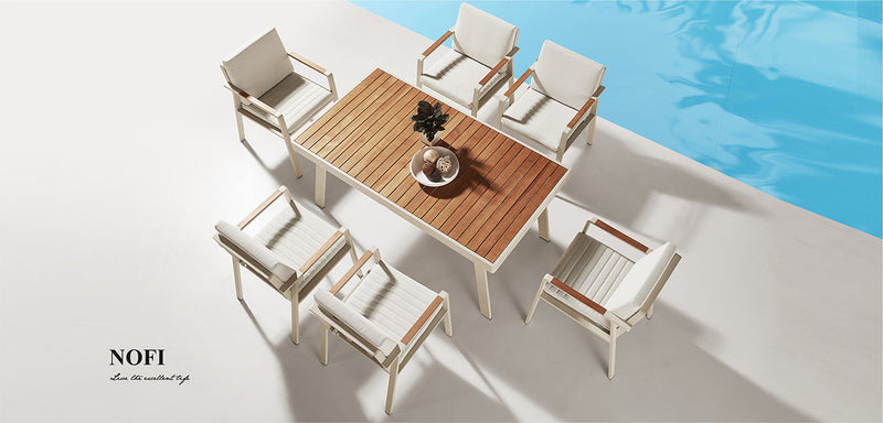 Nofi 6 Seat Dining Set