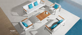 Nofi 7 Seat Conversation Sofa Set