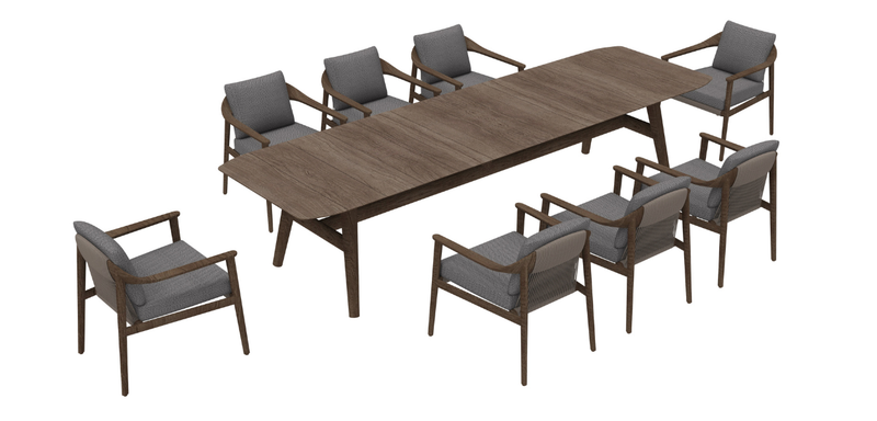 Leo 8 Seat Dining Set