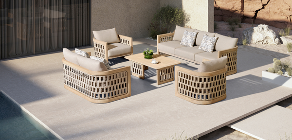 Riva 7 Seat Conversation Sofa Set