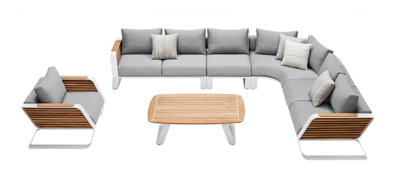 Wing 7+1 Seat Corner Sofa Set