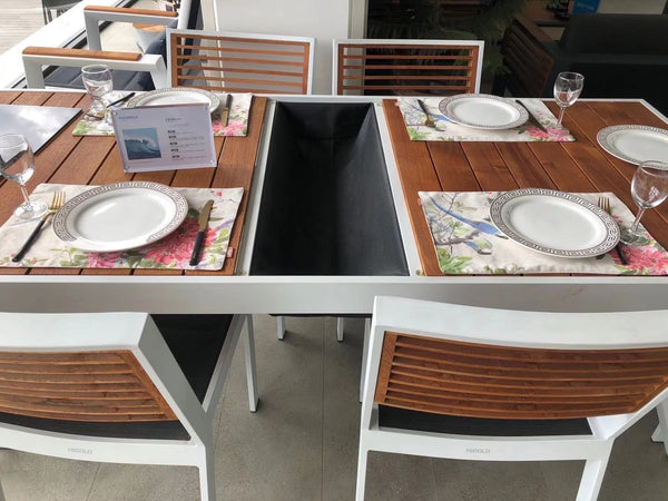 York 4 Seat Dining Set