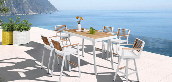 York 6 Seat Bar Set